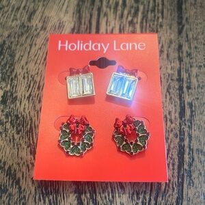 Holiday lane holiday earrings